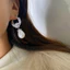 Hàn Quốc Thanh Lịch Ngọc Trai Ánh Sáng Hoa Sang Trọng Zircon Bông Tai Tua Rua Thời Trang