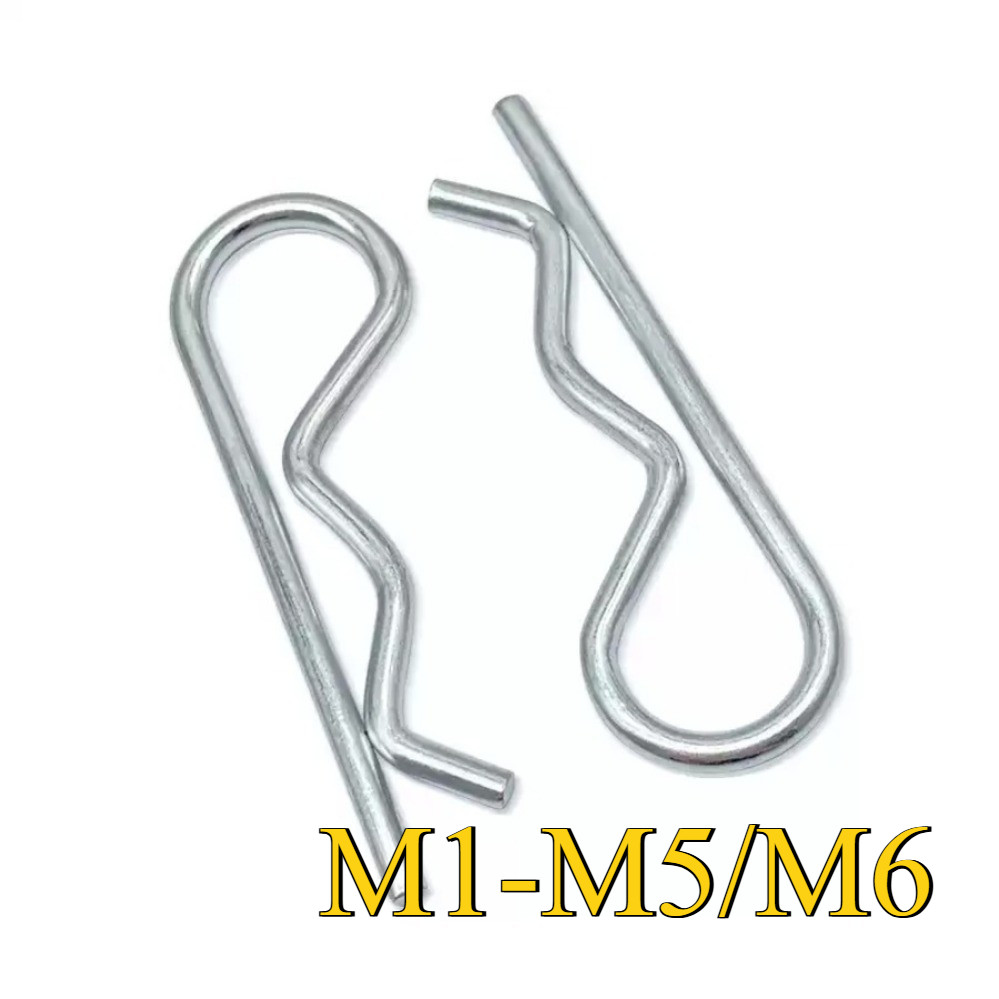 Chốt chẻ chữ R,B /Chốt chặn đầu (Thép 65Mn) M1-M5 / M6 (YL-VN-1 ...