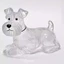 FUHUIOT Móc Khóa Tóc Thú Cưng, Hộp Bảo Quản Tóc Cho Chó Trong Suốt DIY, Móc Khóa Hoạt Hình Chải Lông Acrylic Puppy Mặt Dây Chuyền Trang Sức Quà Tặng