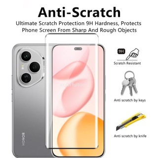 Kính Cường Lực Cong 2in1 3D Cho Huawei Honor 400 Pro 400Pro Honor400Pro 5G 2025 Phía Sau Ống Kính Camera Bảo Vệ Màn Hình Phim Kính Bảo Vệ