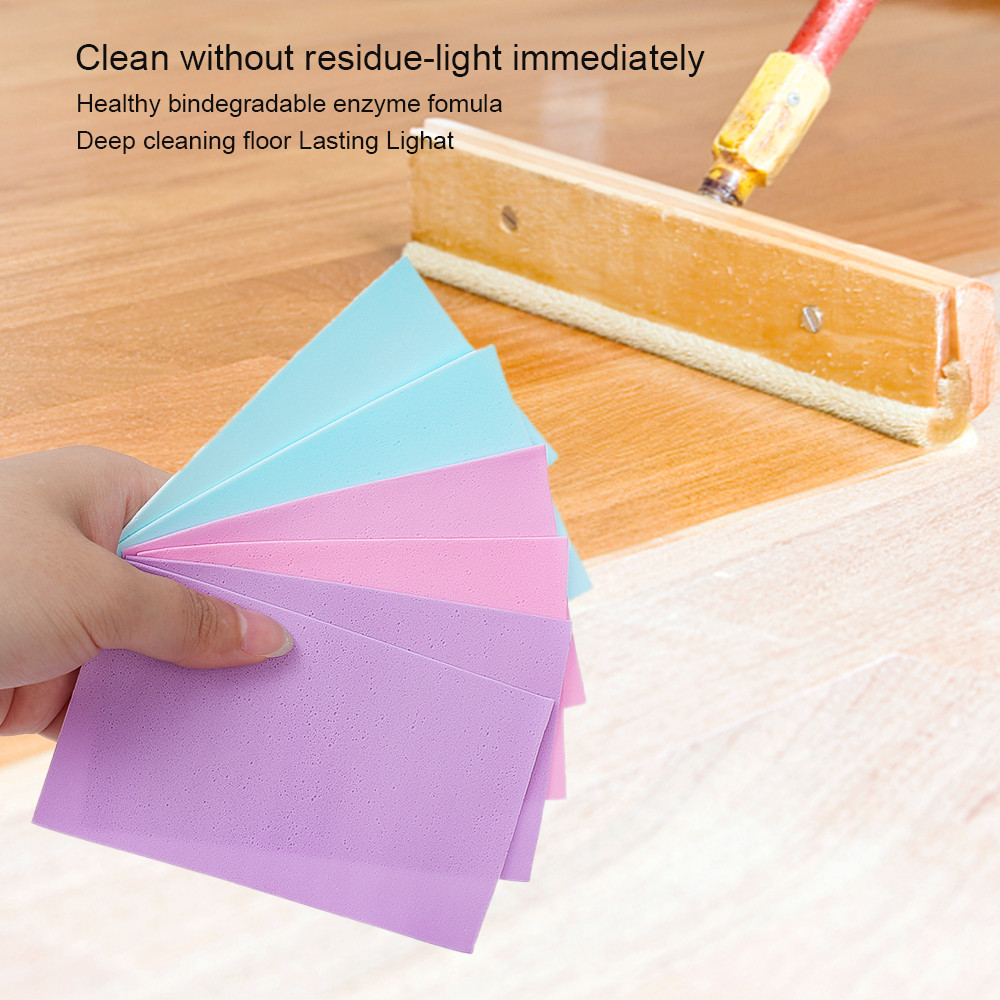 [H & L] Tấm lau sàn chuyên nghiệp 90 chiếc - Công thức cô đặc Loại bỏ vết bẩn khó khăn, Bề mặt khử mùi enzyme sinh thái, 30 / 60 / 90 Viên nén hòa tan nhanh