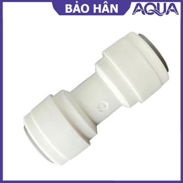 Nối 10 10, Nối Thẳng Hai Đầu Ống 10mm - Nối Nhanh Ống 10mm - Co cút máy lọc nước