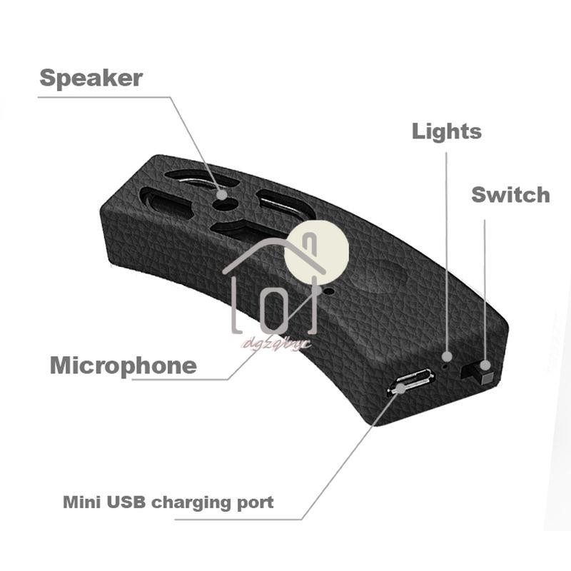 Loa Bluetooth xe máy/xe đạp, cuộc gọi rảnh tay, trả lời tự động