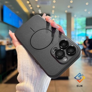 Ốp điện thoại mềm silicon từ tính cho iPhone 16 Pro Max 11 12 13 14 15 Pro Max 14 / 15 / 16 Plus 16e Vỏ mờ chống sốc có bảo vệ Camera