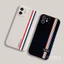 ibumpers Ốp Điện Thoại iPhone Họa Tiết Sọc Đơn Giản Cổ Điển Cho IPhone 16 15 14 12 13 11 Pro Max IP 7 8 Plus X XS XR Ốp Lưng Silicon Mềm Chống Sốc