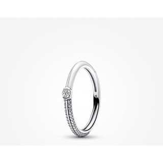 Hàng hóa Spot Goods ME Nhẫn kép Pavé & Trắng