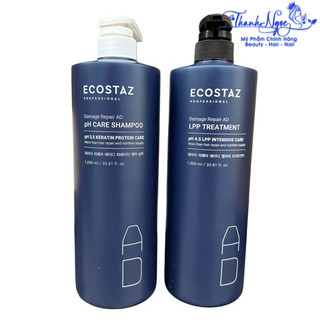 [ TN ] Dầu gội xả Ecostaz nuôi dưỡng và phục hồi tóc Keratin Protein Care 1000mlx2
