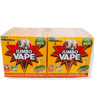 Combo 10 Hộp Nhang Muỗi JUMBO VAPE Cao Cấp (100 Khoanh)