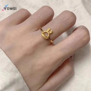 Nhẫn YOWEI Phụ Kiện Dễ Thương Làm Đẹp Hoạt Hình Anime Trang Sức Có Thể Điều Chỉnh Người Bạn Tốt Confidante Đồ Chơi Bé Gái Quà Tặng VN