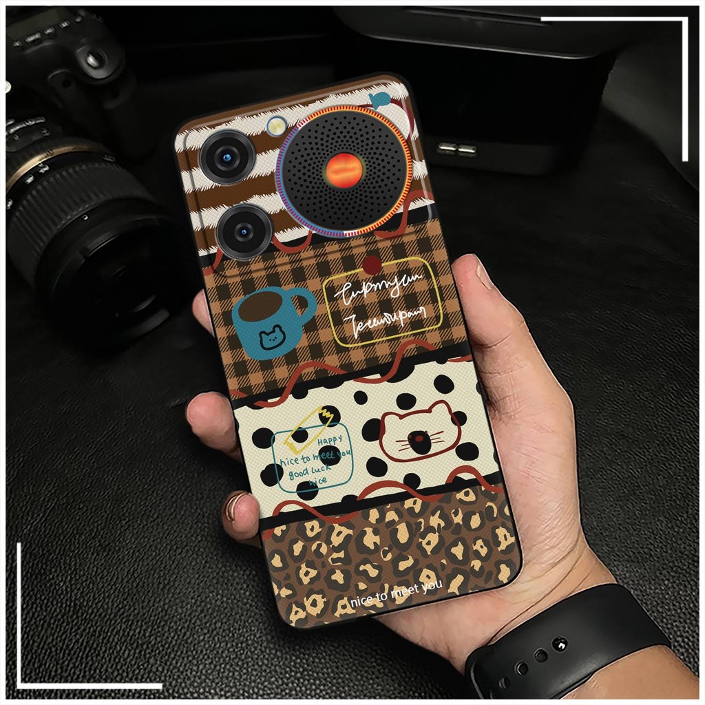 Ốp Điện Thoại Bảo Vệ TPU Cho ZTE Nubia Music Soft case Hoạt Hình Dễ Thương Bền Ốp Lưng Chống Sốc Tranh Sơn Dầu Chống Thấm Nước Thiết Kế Thời Trang Bọc Toàn Bộ Chống Bụi Bẩn Chống Bụi Bẩn
