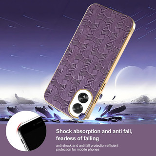 Ốp Lưng Cho OPPO A38 A18 A98 Da Thời Trang TPU Mạ Điện Khung Chống Rơi Điện Thoại