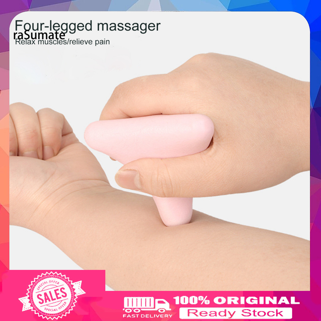 < rasumate > Bóng Massage Chống Trơn Trượt Thư Giãn Sâu Vật Lý Trị Liệu Cầm Tay Thư Giãn Cơ Cột Sống Lưng Hướng Dẫn Sử Dụng Bóng Massage Cơ Yoga Fitness