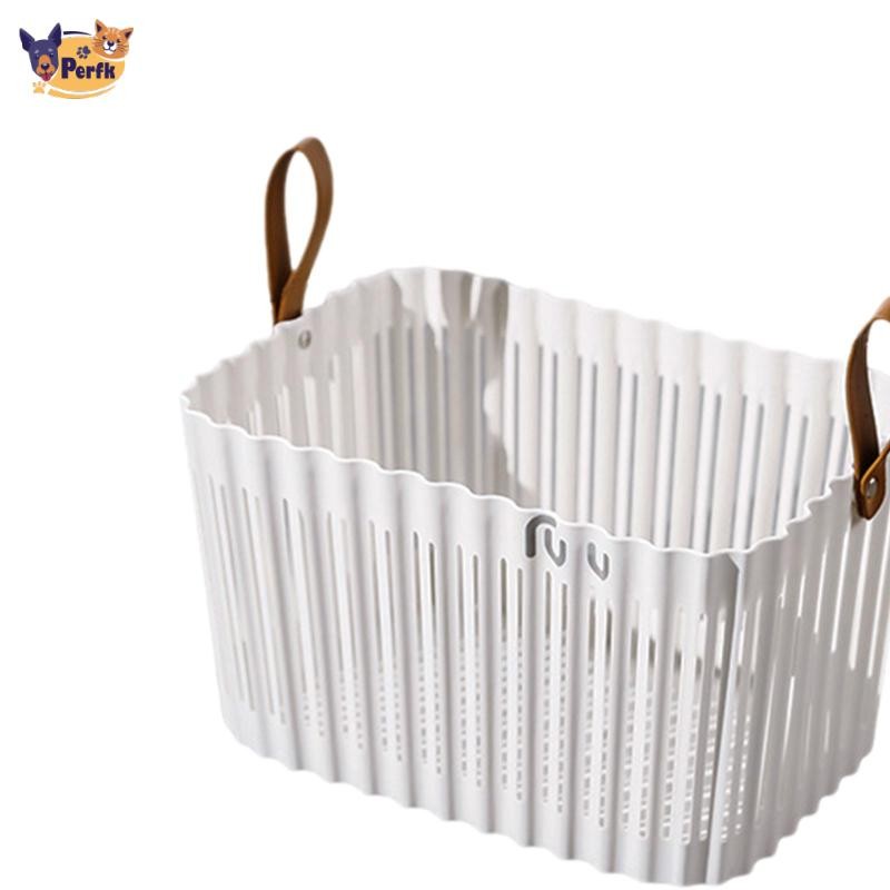 Giỏ đựng đồ tiện ích, giỏ giặt openwork hợp thời trang cho quần áo bẩn,