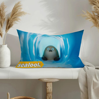 Sealook Vỏ gối Polyester in một mặt Vỏ gối hình chữ nhật Vỏ gối ô tô Trang trí nhà cửa (không có lõi)