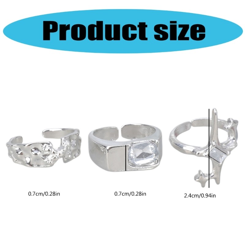 Nhẫn Cặp Đôi Zircon Thời Trang, Tượng Trưng Tình Yêu
