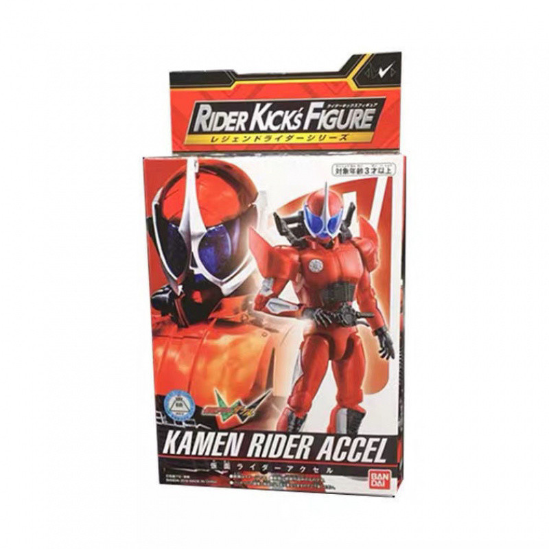 Bandai RKF Nhân Vật Hành Động Kamen Rider W Accel Police Rider Đỏ A ...