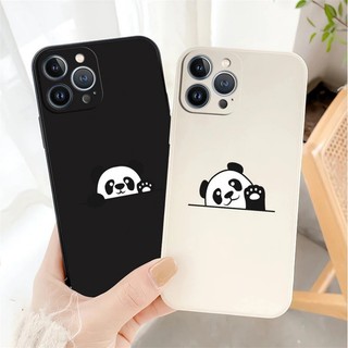 Panda Nhãn Dễ Thương Ốp Lưng Điện Thoại Realme 14T Note 60 60X GT Neo 5 3 2 3T Master Edition Q3 Pro Ốp Lưng Silicon Mềm Chống Sốc
