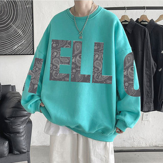 Áo Sweater Hello Cổ Tròn Sweater From Rộng Phong Cách Nam Nữ Phom Rộng Phong Cách -Nam Nữ Top Women Menswear
