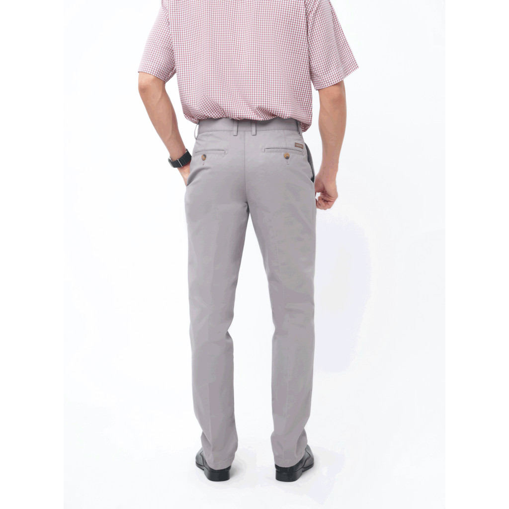 Quần Khaki 1Ply VIETTIEN SMART CASUAL vải 100% Cotton phom REGULAR VT00000434