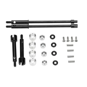 Bộ phận nâng cấp trục truyền động bằng thép mở rộng 4mm CVD Bộ phận nâng cấp trục truyền động chung cho 1 / 24 RC Crawler Axial SCX24 90081 Phụ kiện