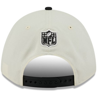 Pittsburgh Steelers New / Era 2025 NFL Draft 9FORTY A-Frame Mũ có thể điều chỉnh - CreamBlack [Mới] Mũ chống nắng thể thao ngoài trời thời trang Unisex AA
