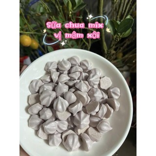 Bánh ăn dặm sữa chua mix vị trái cây nhập khẩu : dâu tây + việt quất + mâm xôi  cho bé (dạng viên) - hộp 300ml