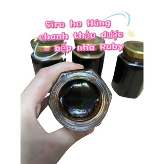 {Có Kiểm định }Siro trị ho , sổ mũi húng chanh ( tần lá dày)- thảo dược  - hũ 100ml dùng cho bé từ 3 tháng trở lên