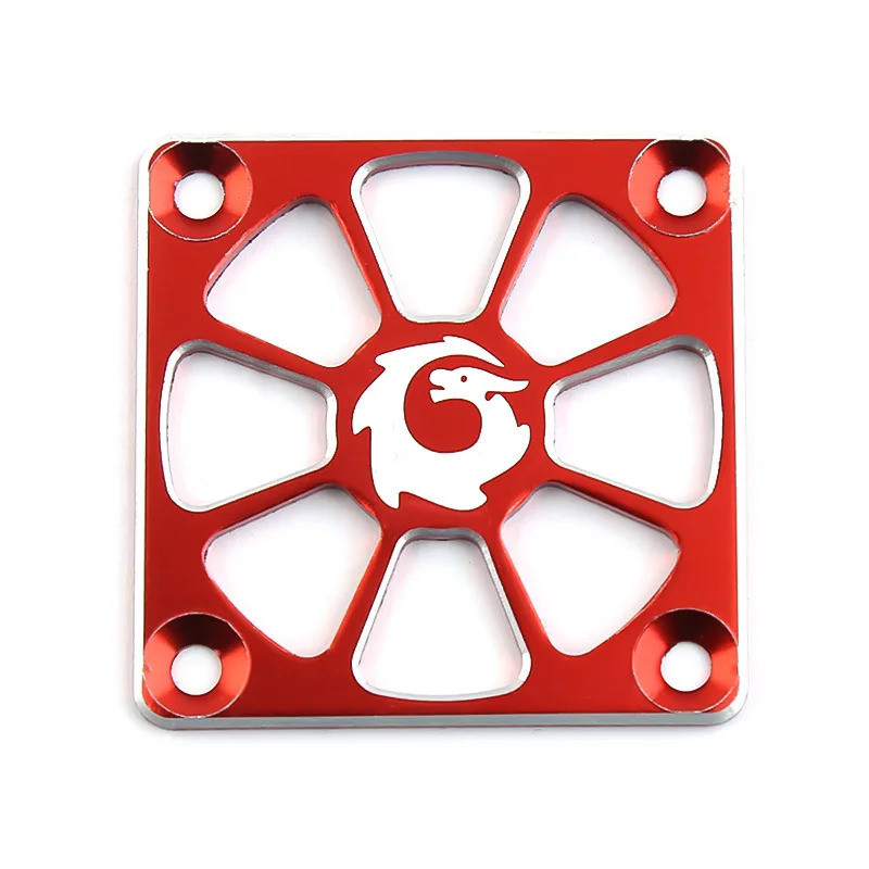 Nắp quạt làm mát động cơ bằng hợp kim nhôm 40 * 40mm cho động cơ ô tô RC ESC Quạt làm mát Vỏ bảo vệ