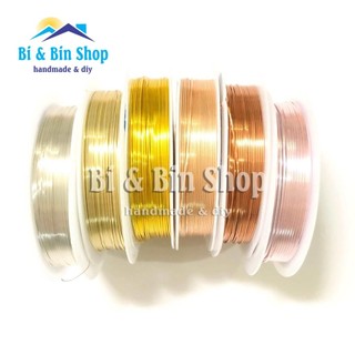 Dây Kẽm Cao Cấp Bền Màu Không Gỉ Làm Trang Sức Handmade Phụ Kiện Trâm Cài Tóc