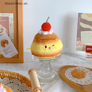 THI Nướng Bánh Sang Trọng Móc Khóa Hoạt Hình Pudding Mềm Búp Bê Nhồi Bông Mặt Dây Chuyền Chìa Khóa Xe Ba Lô Túi Trang Trí Trẻ Em Quà Tặng VN