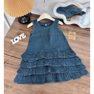 12-45kg Váy bò nhiều tầng Xkids chất bò mềm siêu xinh