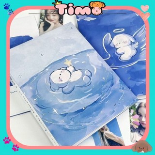 Sổ Đựng Card Album Ảnh Binder A5 6 Còng Hình Cún Cute Timo VPBL15