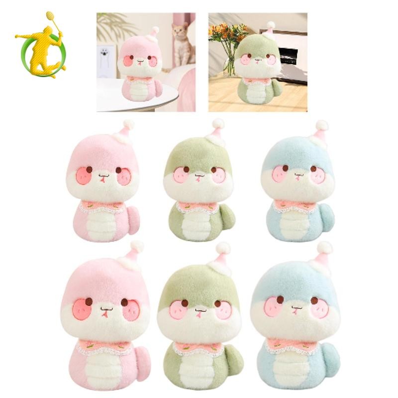 Hoạt Hình Rắn Sang Trọng Đồ Chơi Ôm Sang Trọng Gối Dễ Thương Năm Của Con Rắn Trang Trí Sang Trọng
