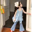 HT3 Mùa Hè Mới Bé Gái Áo Dây Áo Đầm Công Chúa Dễ Thương Và Thời Trang Ngày Lễ Trang Phục TH3