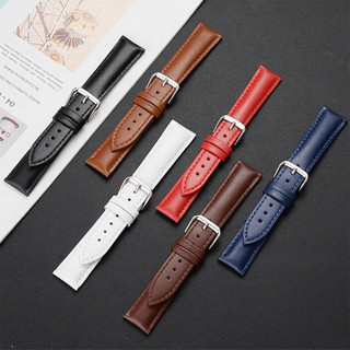 Dây đeo đồng hồ da thật không thấm nước 12-24mm Kích thước đầy đủ 12 13 14 15 16 17 18 19 20 21 22 23 24mm Dây đeo đồng hồ da bò Dây đeo đồng hồ đeo tay nam nữ