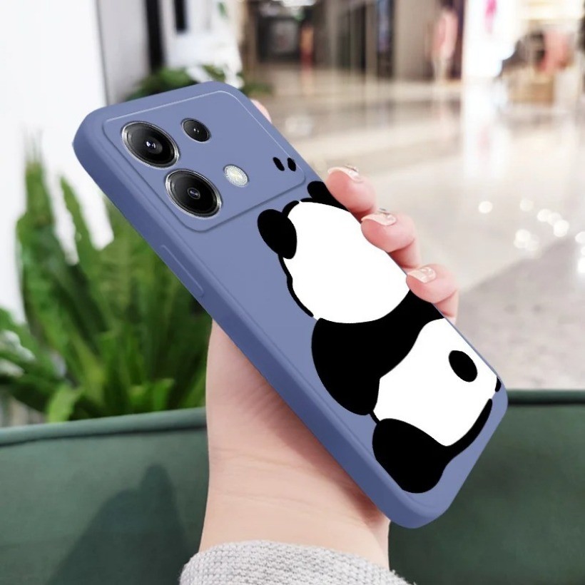 Ốp Điện Thoại Silicon Mềm Chống Sốc Cho OPPO A5Pro A3Pro A3X Reno 13 Pro 13F Find X8 Pro Panda Ốp lưng