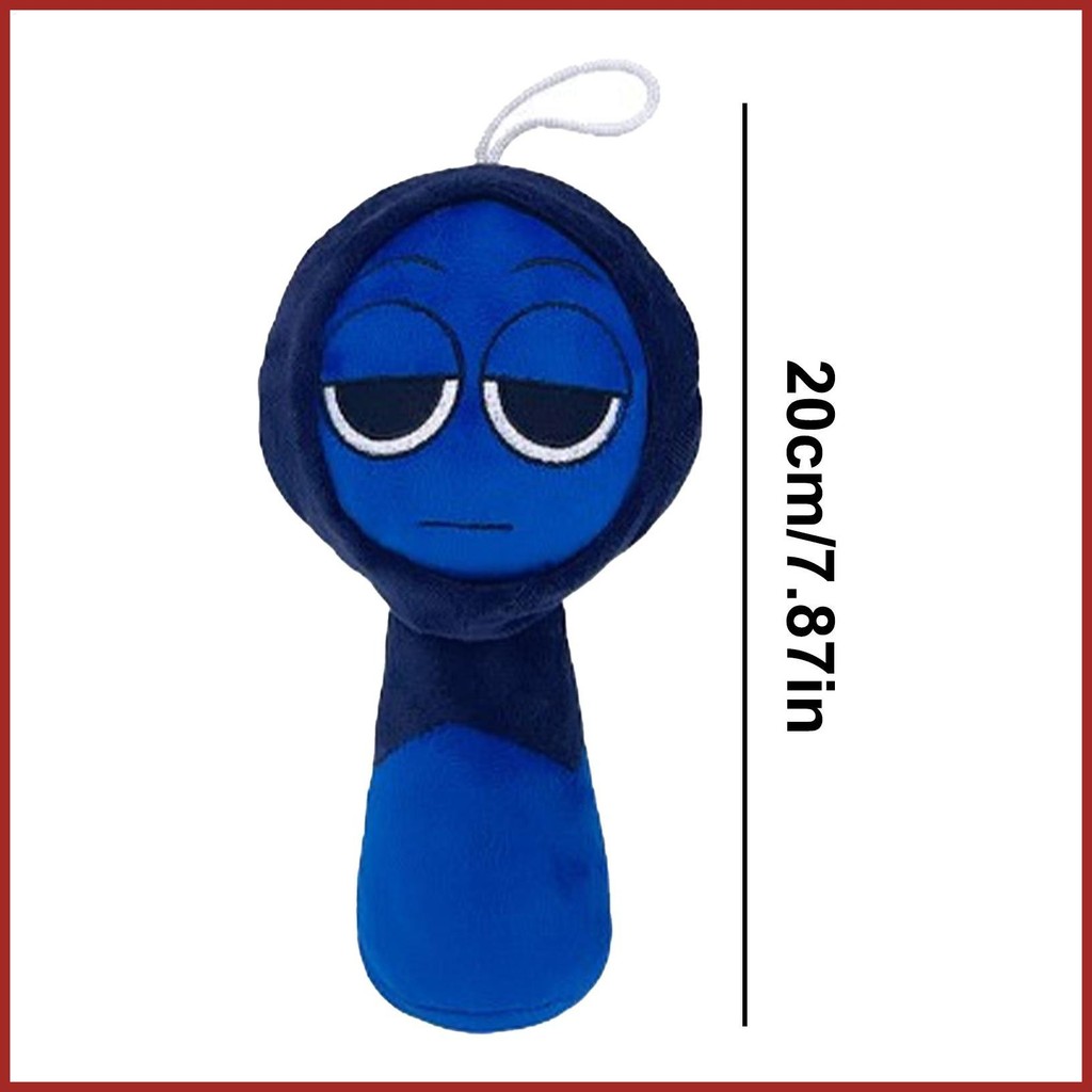 Dành Cho Sprunki Trò Chơi Anime Búp Bê 7Inch Đồ Chơi Cổ Điển Búp Bê Peluche Có Dây Buộc Trò Chơi Ngoại Vi Có Dây Buộc Mềm koapavn