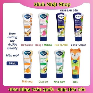 [DATE MỚI] Kem tay Aura Nga 75ml giúp dưỡng ẩm, mềm mịn