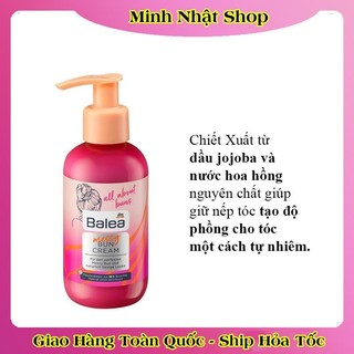 Bộ Kem làm phồng tóc, dầu dưỡng tóc, bột phồng tóc, xịt nước hoa tóc Balea của Đức- Date mới Đủ Bill