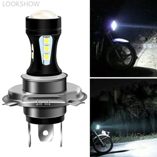 LOOKSHOW 12V 6000K 3030 18SMD Đèn Pha LED Ô Tô Bóng Đèn Sương Mù H4 Tự Động Lái Xe Chạy Đèn Pha Xe Máy M4T3