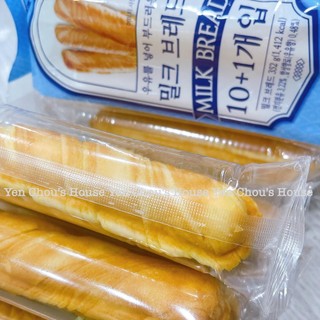 [1 CÁI LẺ] BÁNH QUE SỮA BÒ MILK BREAD HÀN QUỐC