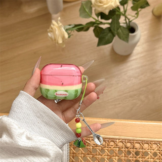 Ống Hút Dưa Hấu Cho Airpods 1 / 2 3 Pro Pro Pro2 Airpods4 Bộ Tai Nghe Bluetooth Không Dây Vỏ Bảo Vệ Air Pods Pro 3 4 Vỏ Bảo Vệ Tai Nghe