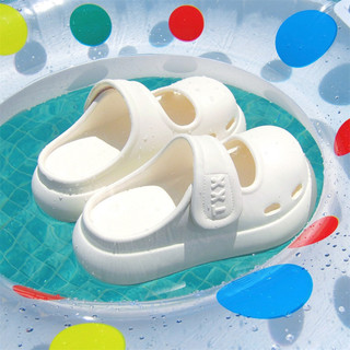 XIXITIAO Giày Sandal Mary Jane Nữ Đế Dày Eva Thoải Mái Tăng Chiều Cao, Kiểu Dáng Mùa Hè Có Khóa Dán