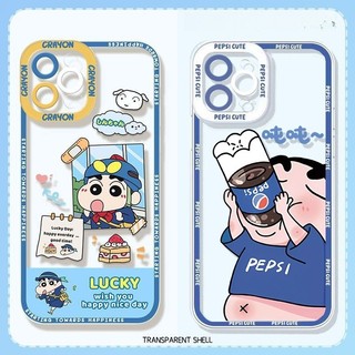 Crayon Shin-chan Shell Cho Realme C75 C51 C53 C55 C35 C31 C61 C63 C20 C21Y C25Y C12 5 6 Pro 5i 6i Note 50 60 NARZO50 60 Vỏ Điện Thoại Hoạt Hình Anime Dễ Thương
