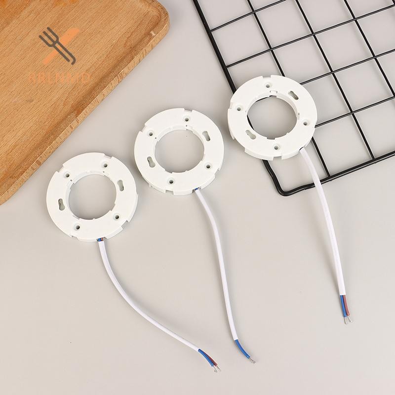 RRLNMD 5pc GX53 Đế Lắp Cho GX53 Đèn Bay Dẫn Cho Đèn LED Và CFL GX53 Bóng Đèn Lắp Trần Treo Đèn Giá Đỡ MỚI