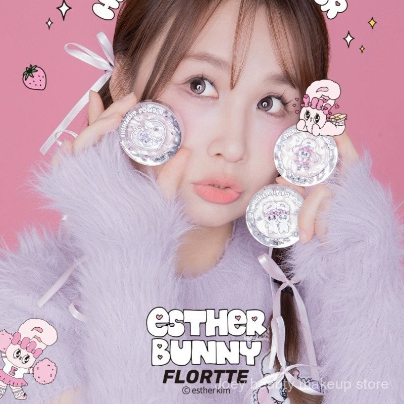FLORTTE Esther Bunny Bút highlight đơn sắc VBRL