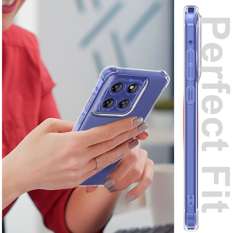 Dành Cho Motorola Moto G Stylus 5G (2025) Vỏ Mềm Chống Sốc Pha Lê Gel Trong Suốt TPU Vỏ Chống Sốc