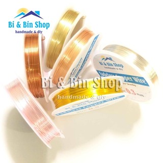 Dây Kẽm Cao Cấp Bền Màu Không Gỉ Làm Trang Sức Handmade Phụ Kiện Trâm Cài Tóc