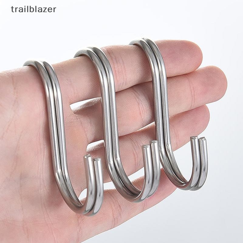 Móc thép không gỉ hình chữ S Trailblazer, móc treo đa chức năng. Mới
