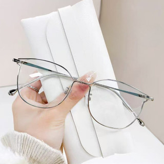 Mới Retro Nữ Chống Xanh Kính Đọc Sách Phổ Biển Độ Nét Cao Thời Trang Khung Kim Loại Cho Người Cao Tuổi Kính Đọc Sách Cao Cấp